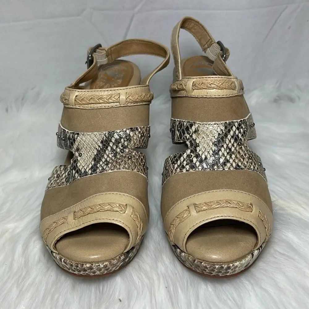 Nurture By Lamaze Hope Snake Platform Sandals Sz 8‎